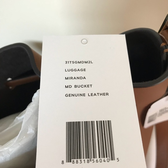 Michael Kors Collection Miranda Leather Bucket Bag - Picture 6 of 6